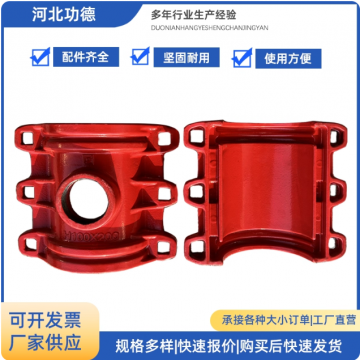 加厚鑄鐵材質(zhì)哈夫節(jié)自來(lái)水管道接口補(bǔ)漏器管道搶修現(xiàn)貨速發(fā)堵漏器